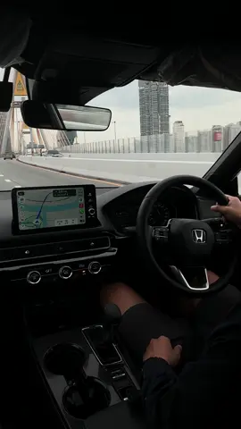 🤍คิดไรไม่ออก ให้ออกไปขับรถเล่น #civicfe #honda #Ehev #civicminorchange #ขับรถ #civic2025 