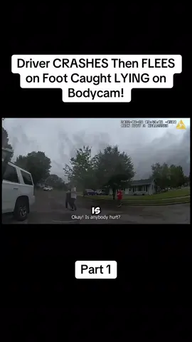 Shocking police bodycam footage shows a driver fleeing on foot after a serious accident and getting caught red-handed moments later. #policecamfootage #cops #copcamfootage #bodycam #copsoftiktok #policevideos #policeofficerdashcam #badboyz0934 #foryou #viral #fyp #foryouu #policebodycam #HighSpeedChase #SuspectFlees #CaughtOnCamera #PolicePursuit #ViralVideo #BodycamFootage