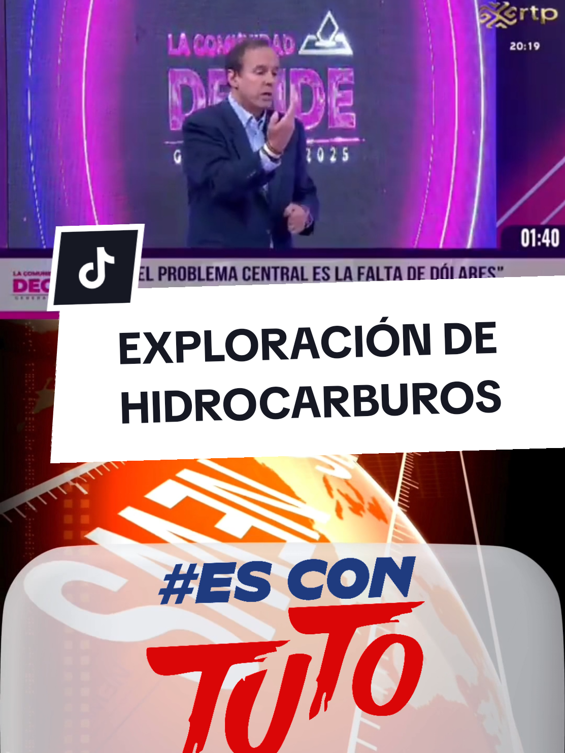 TUTO PRESIDENTE ⚪🔴🔵 propuestas sobre la explotación de hidrocarburos  #eleccionespresidenciales #viral_video #tutoquiroga🇧🇴 #plandegobierno #entrevista #elaltobolivia🇧🇴🥰 #presidente #hidrocarburos🇧🇴 