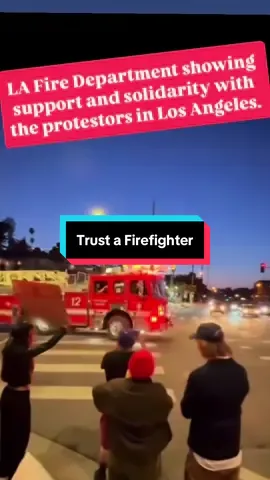 Standing up for what’s right is never a bad thing. #firefighters 