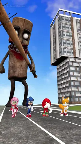 Help Super Sonic Save every one from giant Tung Tung Tung Sahur.EXE #sonic #tungtungtungsahur #funny