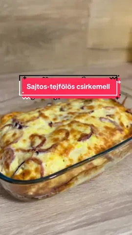 Te megcsinálod?😋🍽️ #mitfőzzek #sajtostejfölös #csirkemell #gyorsrecept #recept #sütésfőzés #sütés 