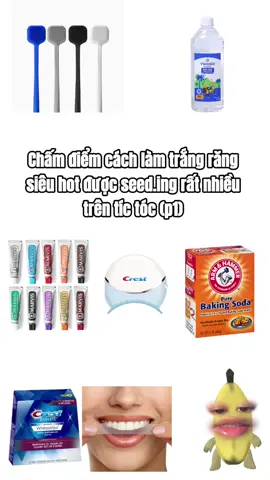 Chấm điểm cách làm trắng răng siêu hot được seed.ing rất nhiều trên tíc tóc (p1) #reviewlamdep #mypham #viral #xhtiktok #foryou #skincare #review 