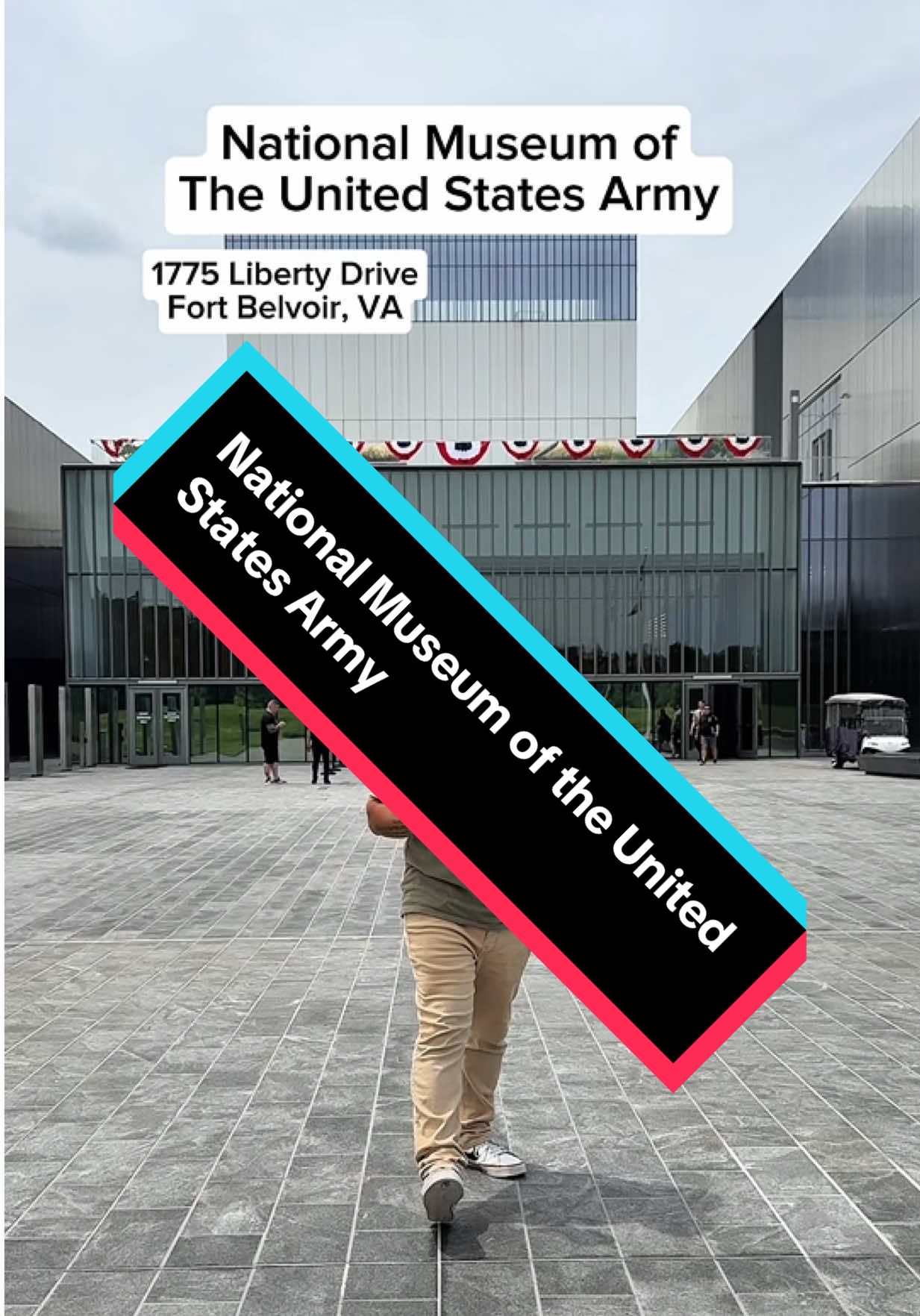 Hanging out at the National Museum of the United States Army with @Larry FloresBerrier | MilNews and @rox 🦁 #army #marines #navy #airforce #spaceforce #military #miltok #veteran #militarylife 