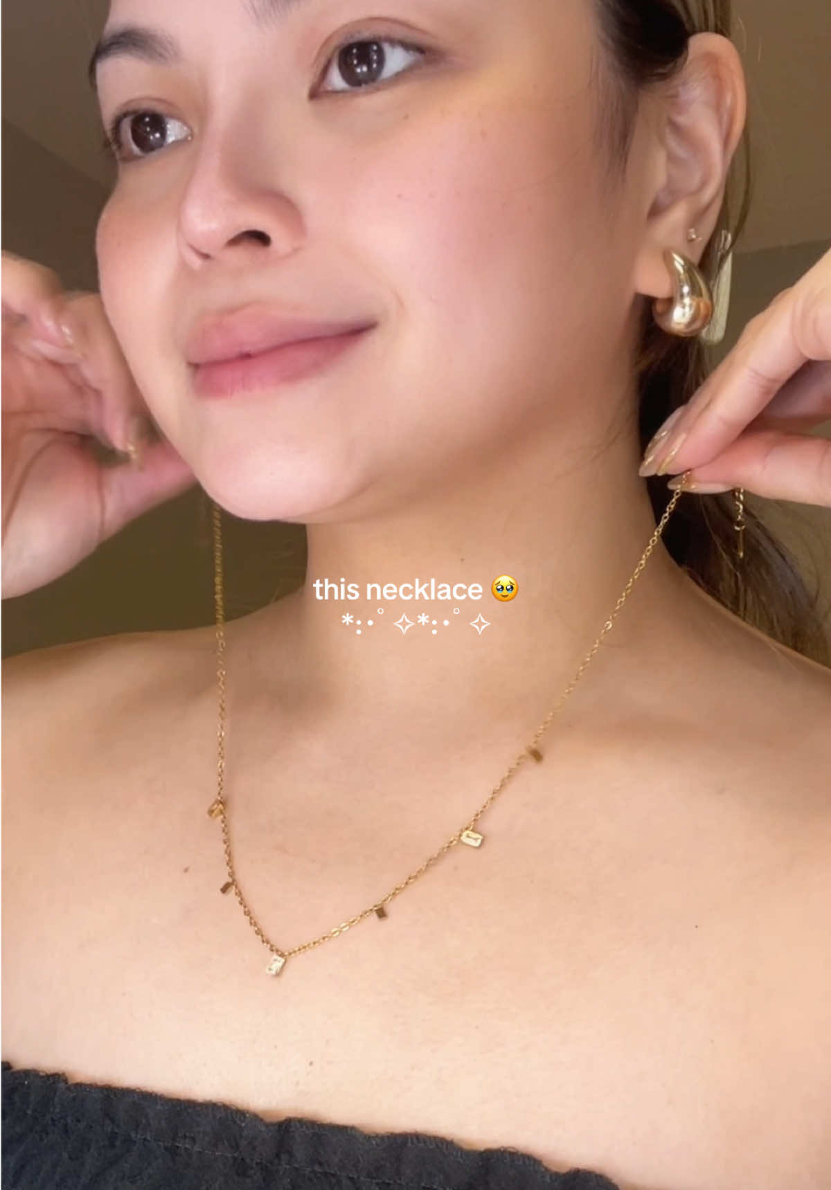 minimalist necklace reco ✨  #necklaceforwomen #accessories #jewelry #nontarnishjewelry 