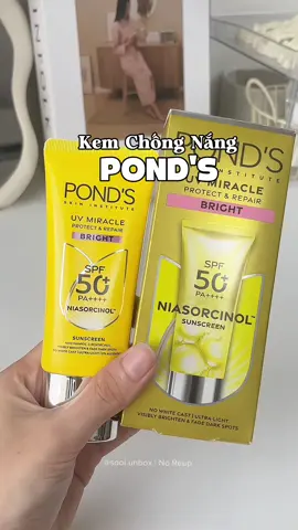 Chống nắng phổ rộng, bảo vệ da 12 giờ liên tục gọi tên KCN Pond's ☀️🌞#chongnangphorong #chongnang #pond's #hoptaccungUnilever #reviewlamdep #kemchongnang #fyp  