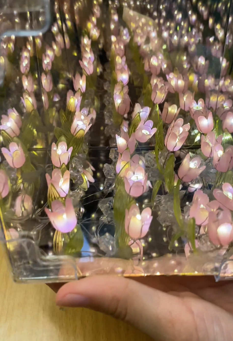Hướng dẫn làm hộp đèn hoa tulip #hoatulip #denhoatulip #hopden #dennguhoatulip #dentrangtrihoatulip #DIY 
