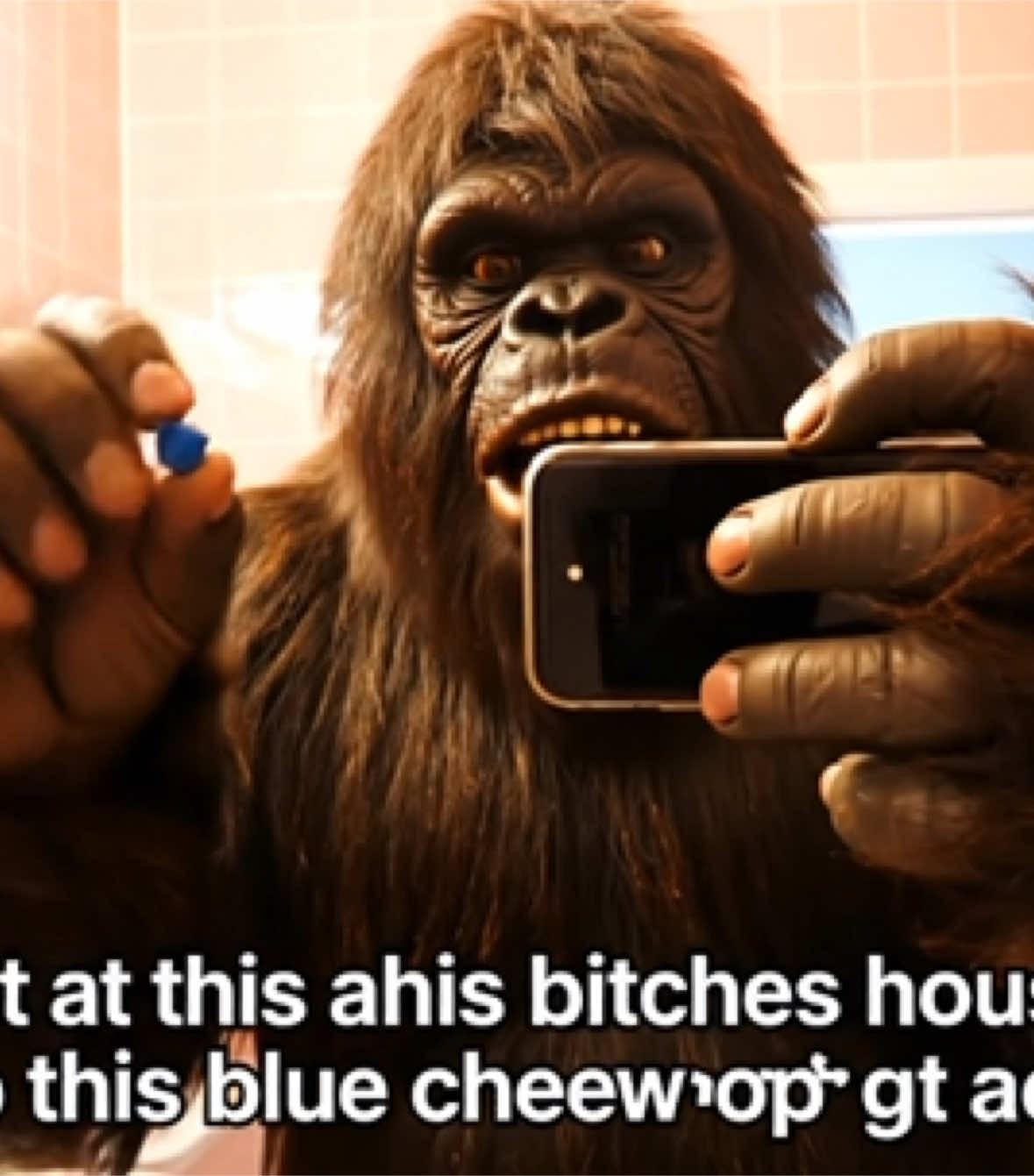 Bigfoots blue chew experience #bigfoot #bigfootsighting #fyp #fypage #foryoupage 