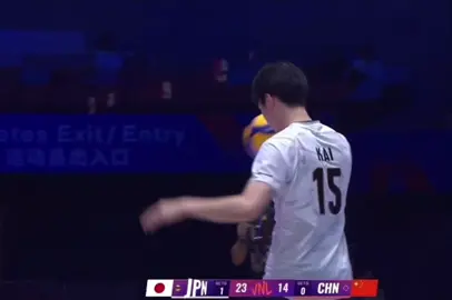 Chủ công trẻ của tuyển Nhật Bản-Kai Masato #xuhuongtiktok #volleyball #highlight #fypage #fypシ゚ #vnl2025 #volley #fyp #japanese #volleyballworld #tiktok #japan 