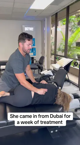 She dreamed of getting a full body Adjustment #chiropractor #fyp #adjustment 
