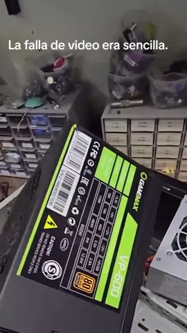 Se resolvió una falla de video de forma sencilla.#componentespc #pcgamer #motherboard #tecnologia #hardware #computadoras #viral_video #viralvideos 