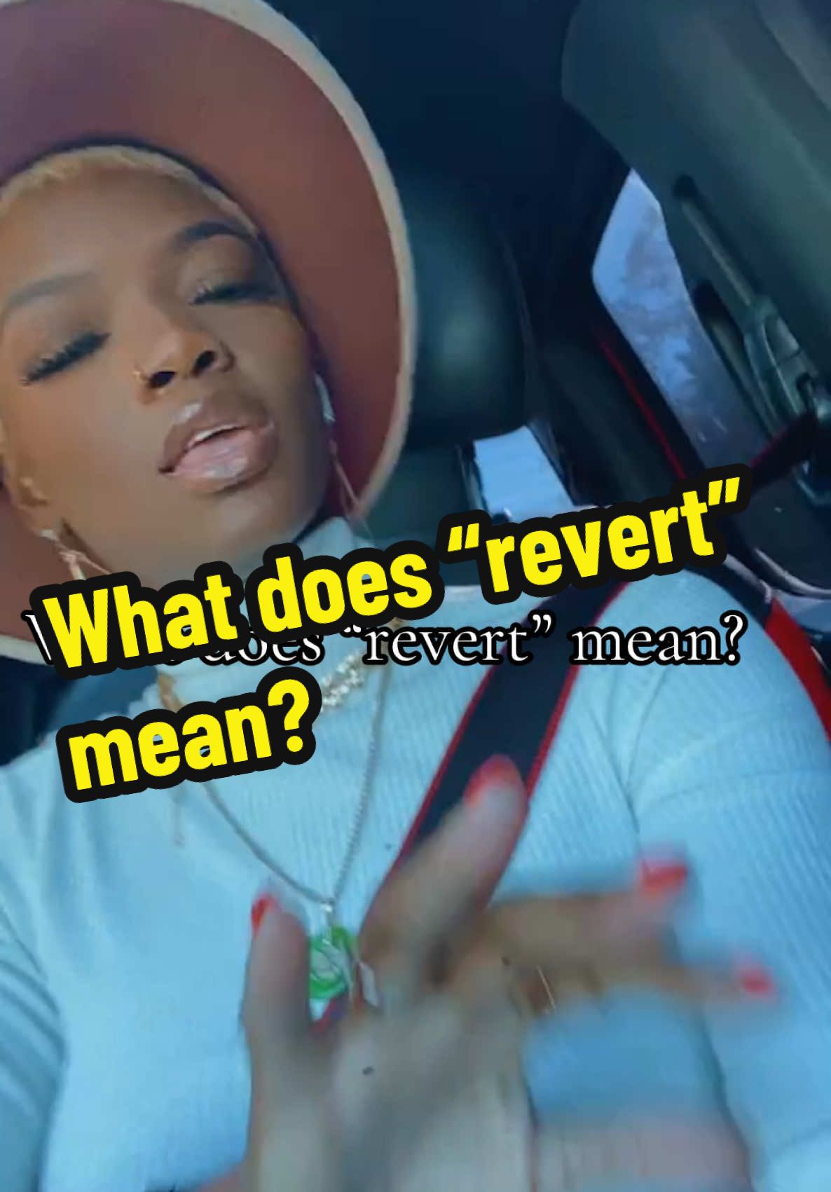 What does “revert” mean?