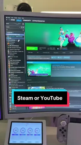 Is it worth cleaning up the steam library list?  Would this help the decision paralysis? #steamlibrary #steamgames #gamer #playgames #cozygames #pcgamer #pcsetup 