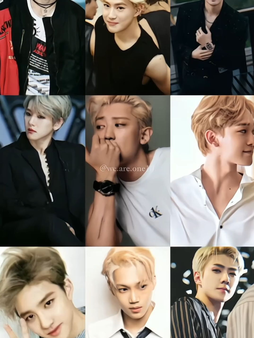HIDUP BLONDE!!!!✊🏻✊🏻#exo #fyp #xiumin #suho #lay #baekhyun #chanyeol #chen #kyungsoo #sehun #kai #fyp 