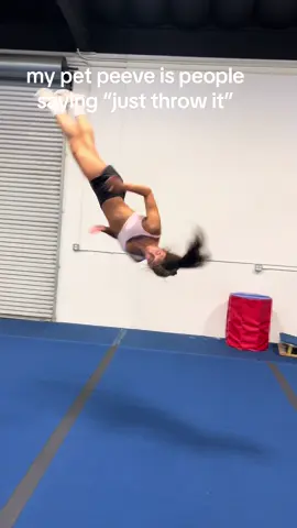 2nd attempt wasnt a layout it anything i just knew i couldnt twist by the bhs #fyp #cheer #tumbling #fulltwistinglayout #relatable #tumble #cheerleading #allstarcheer #real #gymnastics #flipping 
