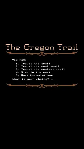 If The Oregon Trail Was Realistic #Videogames #Parody #News #Fyp #fypシ #Foryou #TheOregonTrail #OregonTrail