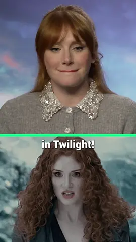 Only real ones know Bryce Dallas Howard as Victoria in Twilight 😂 #twilight #brycedallashoward #orlandobloom 
