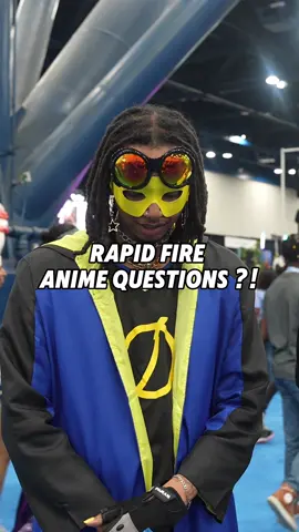 Rapid Fire ANIME questions ?! #anime #animetiktok 