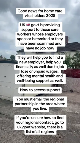 get your secure job #homecare #homecarejobs #sponsored #licenserevoked #ukgovernment #regionalpartnership #foryou #foryoupage #foru #foruyou #viral #trending #uktiktok #ukvisa #uklife🇬🇧 