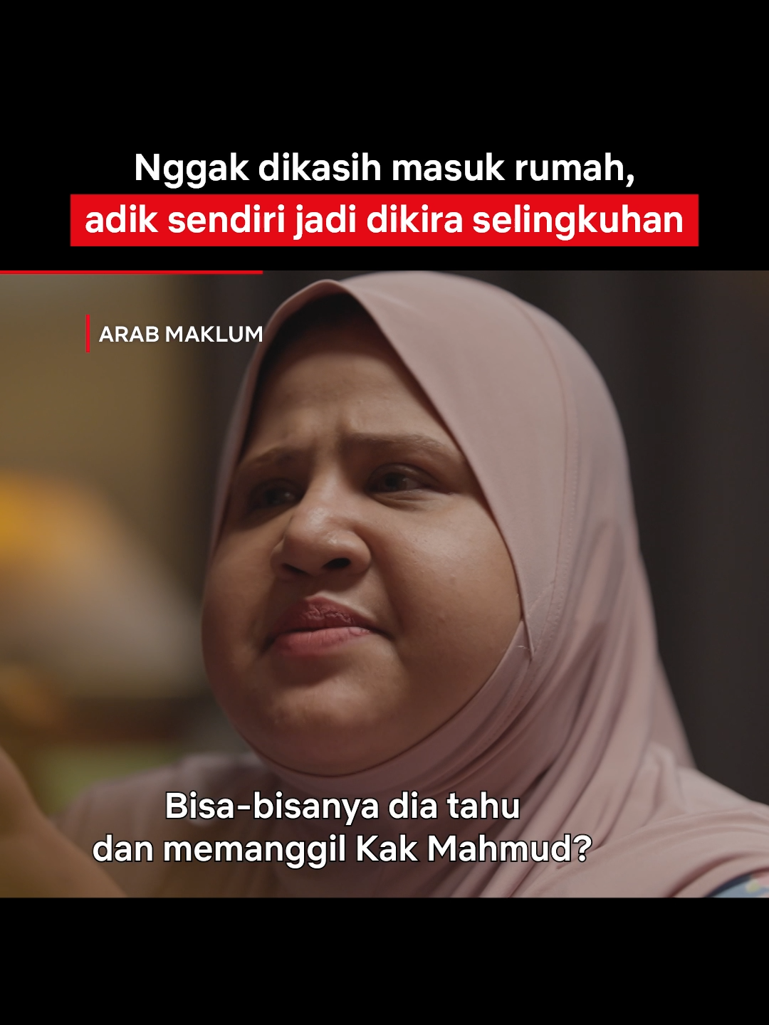 Terlalu panik ampe lupa bentukan adek sendiri 😂 #Netflix #ArabMaklum #UsamaHarbatah #DhawiyaZaida #RachelPatricia #FannyGhassani #SerialIndonesia #RekomendasiTontonan