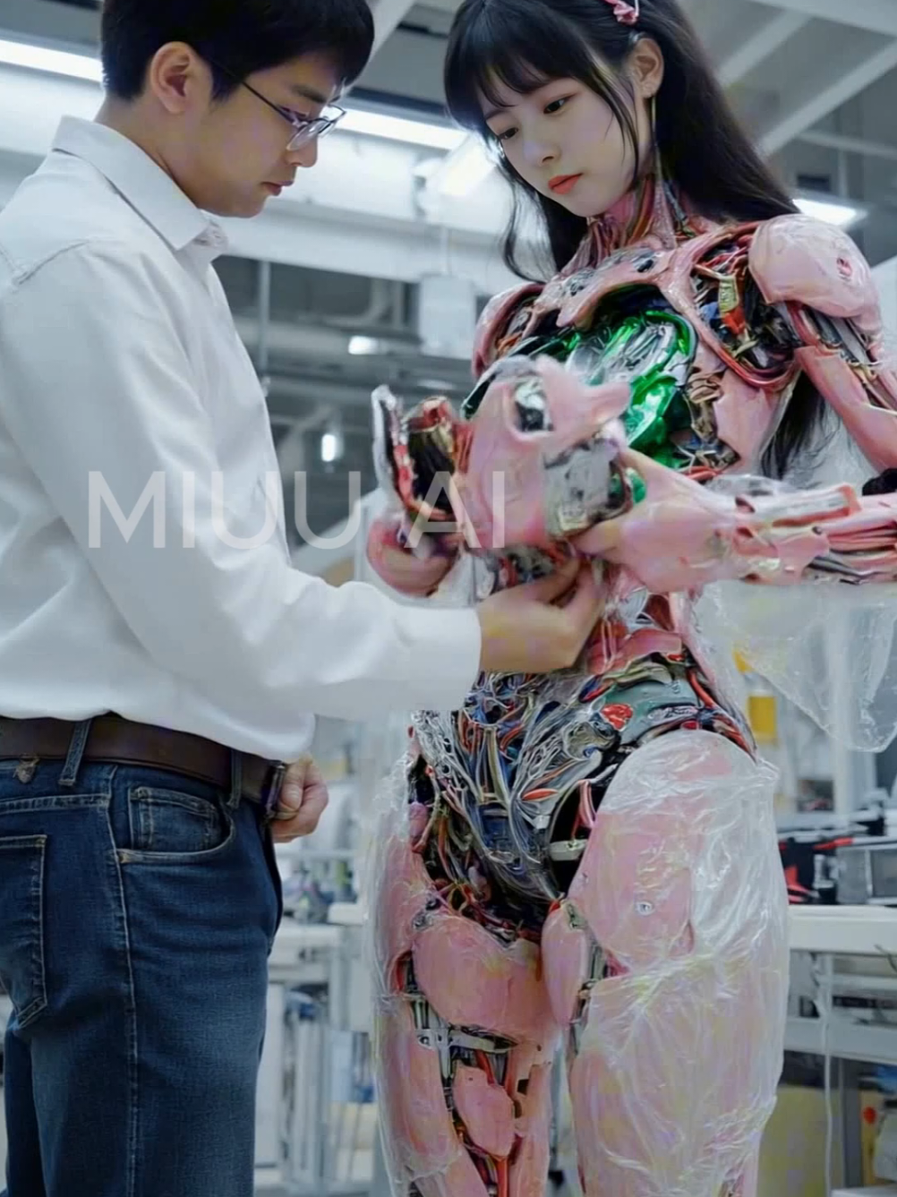 저를 점검할 시간이예요 #robot #humanoid #IRC 