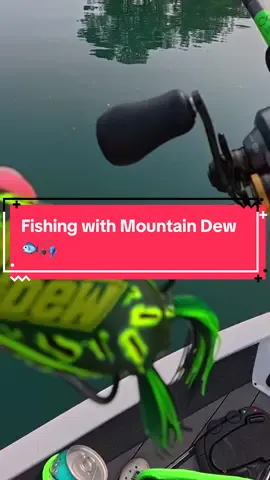 #MountainDew_Partner I Fished with the Filthy Frog 🐟🎣 @Mountain Dew 