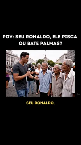 Que isso seu Ronaldo kkkkkkkkkkkkkkk