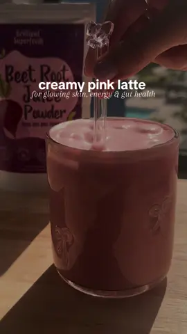 beets are one of my favorite pre-workout ingredients because they are rich in nitrates that boost blood flow + circulation & give you so much energy, without the crash!! made in the @Nama M1 which makes the BEST plant milks I’ve ever tasted in my life!! Use code KRISTA10 to save💰  they’re also LOADED with antioxidants that support glowing skin & gut health, making it an absolutely must in my diet💖 ingredients: 1 tbsp @Ellie’s Best 🌿 beet root juice powder, use code WELL10 to save ✨  1/2 cup cashews  1/2 cup coconut shreds  3 dates  1/2 tsp ginger  1/2 tsp ceylon cinnamon  1 tsp vanilla extract  #beetroot #beetrootlatte #pinklatte #naturalenergy #preworkout #healthyhabits #glowfromwithin #healthcoachtips #beets #namam1 
