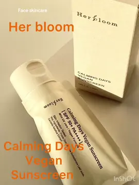 #TikTokCreatorSearchInsightsIncentive  Her bloom Calming Days Vegan Sunscreen  A soothing yet powerful sunscreen - harmless to both the skin & environment. Lightweight, non sticky and lasting moisture with a fresh finish. Paper packaging to help with waste.  Upcycyling of discarded JeJu potatoes which provides relief to the sun, damaged skin, anti inflammatory, skin brightening, excellent moisturizing effect.  Made without: Parabens, phthalates dyes, propylene glycol, Gluten, sulfate #vegan #kbeauty #papertube #calmingsunscreen #moisturizer-like #lightweight #centella #allskin #costcoonline 