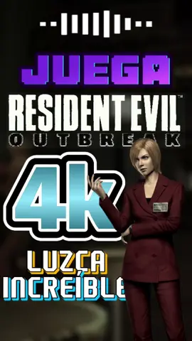 Hoy te traigo Resident Evil Outbreak con texturas 4k como nunca lo viste y además en español! 🔥🤯 Si nunca jugaste este clásico de horror de la Saga este es tu momento, con el anuncio de Resident Evil 9 puedes tener un mejor conociendo de la nueva protagonista Grace Ashcroft jugando como su madre Alyssa Ashcroft en Resident Evil Outbreack 👀 #residenteviloutbreak #texturas4k #videojuegos #horrorgames #residentevilrequiem #alyssaashcroft #graceashcroft #residentevil4k #residenteviloutbreaktexturas4k  #retrogames #juegosretro #ps2 #playstation2 