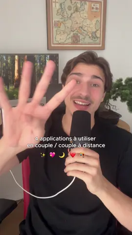 4 apps indispensables pour les couples à distance ou non ! ✨❤️ tu me dira celle que tu préfères ! #couple #app #distance #coupletiktok