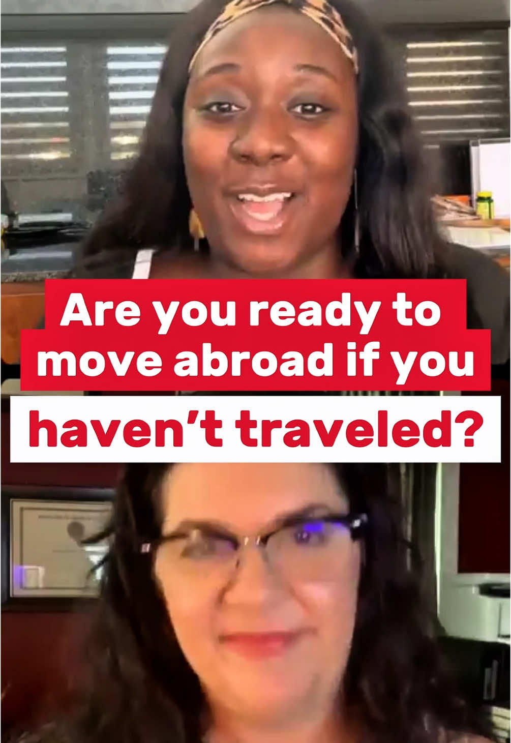 Everybody is so sure they want to live abroad, but when was the last time you had a LIVING EXPERIENCE outside of the U.S.? 👀  This was a great conversation with @J@Jennyjustice555nd so great to hear the perspective from a lawyer who helps US citizens move abroad.  Make sure you follow her ASAP, and if you want to live abroad with no idea where to start, grab my free U.S. Dropout Roadmap. ✈️🌎