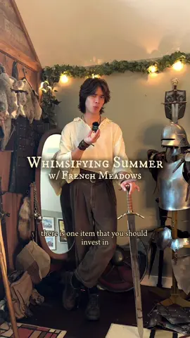 it’s going to be a whimsical ahh summer w/ the glorious @French Meadows !! #whimsical #fantasyfashion #pirate #fantasy #medieval #styleinspiration #OOTD #outfitinspo #forestcore #darkacademia #mossysocks 