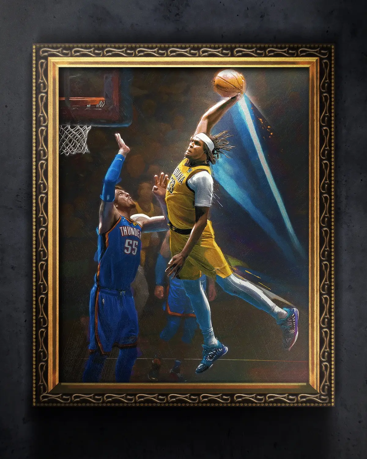 Indiana set the pace in Game 1. OKC brought the thunder in Game 2. Tonight, GAME 3! #NBA #NBAFinals #basketball #NBAPlayoffs 