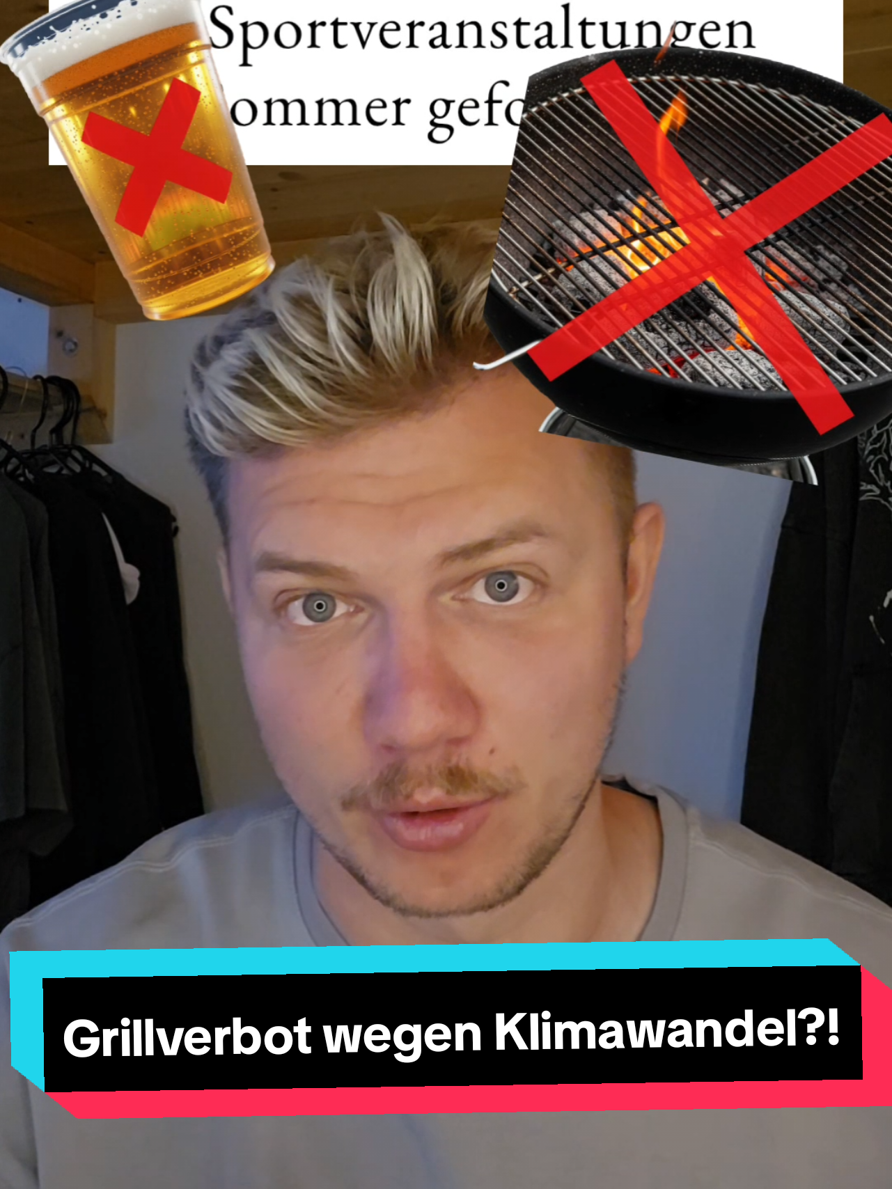 Mal wieder ein Verbot: Dieses Mal soll das Grillen am Sportplatz verboten werden. Und das alles, wegen dem Klimawandel. Übertrieben?#news #deutschland #politik #sport #grillen #klimawandel 