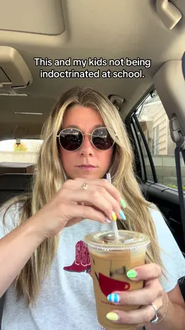 just a mom, her coffee, and a little common sense ☕🇺🇸 #americanvalues #momlifeunfiltered #faithandfreedom