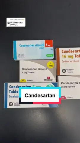 Replying to @Miss Perignon👑 Candesartan💊 #fyp #pharmacy #medicine #education #education 