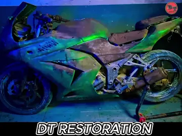 Old and Abandoned Kawasaki 250cc restoration Part 1 #kawasaki #bikerestoration #motorcyclerestoration #restoration #restorationprojects 
