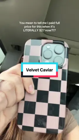 Obsessed is an understatement #velvetcaviar #phonecase #checkerboard 