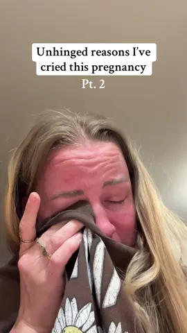 I sent this video to my husband and we were both cracking up because I was crying uncontrollably over this sweet TikTok (which is usually so unlike me). Pregnancy has really effected my hormones😂 #pregnantlife #20weekspregnant #pregnancysymptom #unhinged 