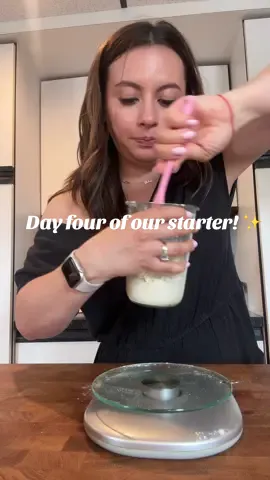 Things are getting bubbly around here! #sourdoughbread #sourdoughstarter #tutorial #bakersoftiktok #SmallBusiness 