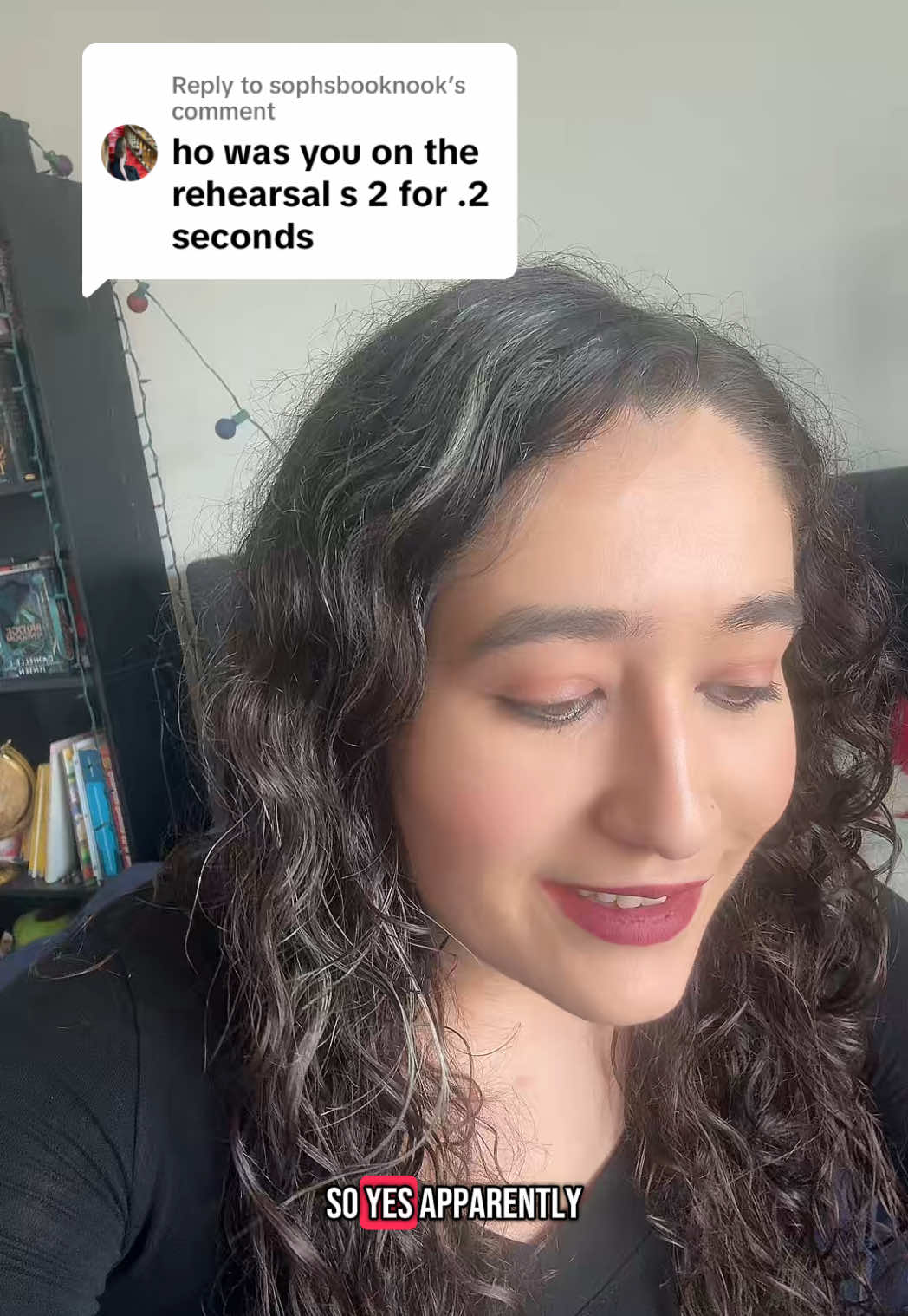 Replying to @sophsbooknook Someone else told me again todayyyy 😂 How are you guys noticing, it’s literally so quick 😭😂 #nicolemariedlc #nicoledelacruz #therehearsal 