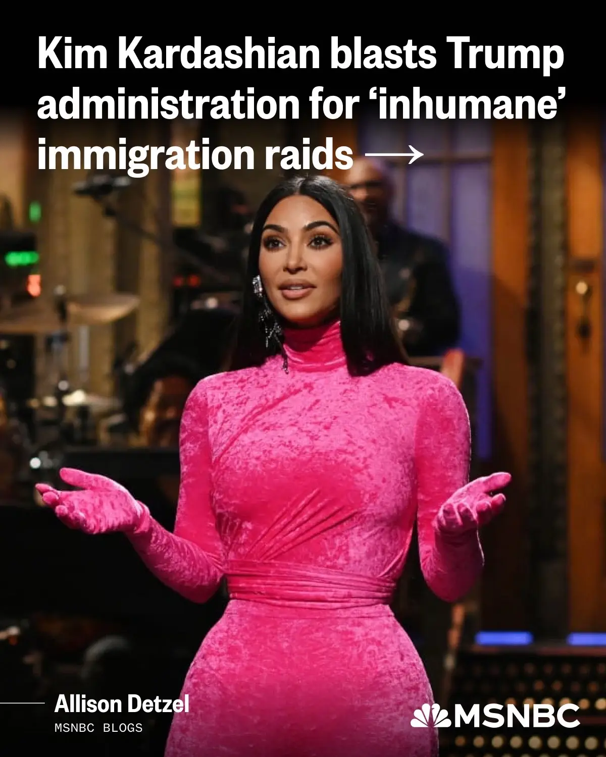 “Kardashian’s public condemnation of the administration may come as a surprise to some, considering her prior work with Donald Trump on criminal justice reform,” MSNBC's Allison Detzel writes. Read more of this story in our link in bio. #trump  #news  #kimkardashian 