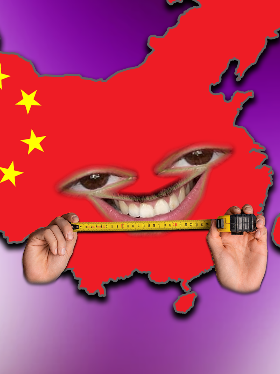 CHINA quer saber o tamanho da sua bitola