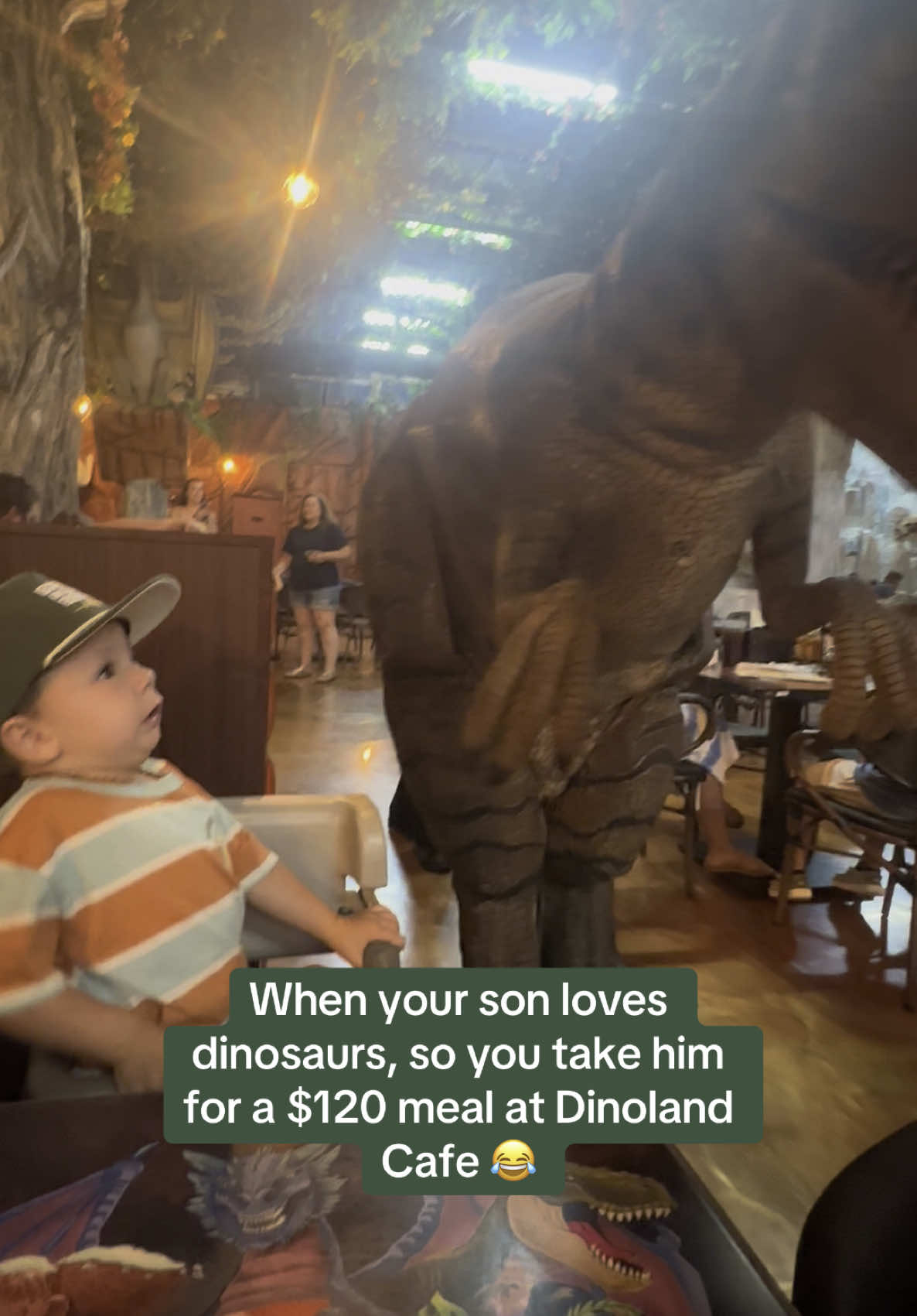 We had good intentions 😂#myrtlebeach #dinolandcafe🦖🦕 #Summer 