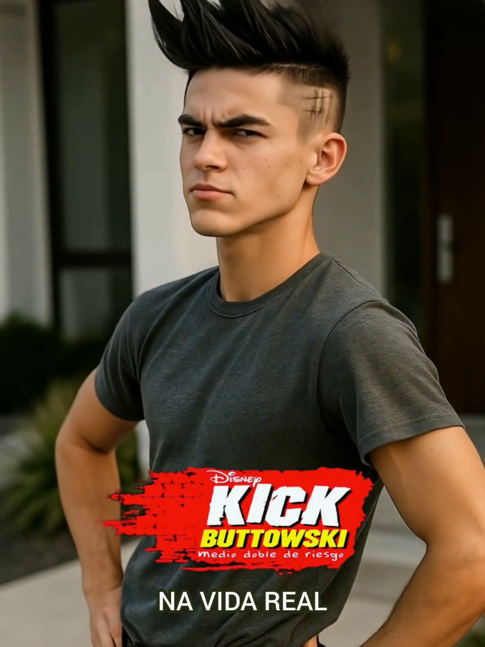Que nostalgia!!! 😍 Como seriam os personagens de Kick Buttowski na vida real?? #kickbutowski🤘 #disney #cartoonnetwork  #ai #pixverse #pixverseai #disney #nostalgia 