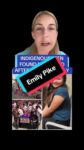 14YO EMILY PIKE FOUND DISMEMBERED AFTER RUNNING AWAY FROM THE GROUP HOME SHE WAS LIVING IN.  WE NOW KNOW 30 CHILDREN ARE ACTIVELY MISSING FROM THAT SAME GROUP HOME 😳 #justiceforemilypike #emilypike 