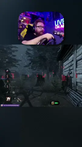 So Steering Wheel Billy went well last night I’d say 👀 @Dead by Daylight  #DeadByDaylight #DBD #Twitch 