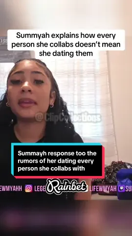 Summayh response too the rumors of her dating every person she collabs with #summyah #summyahmarie #fyp #tea 