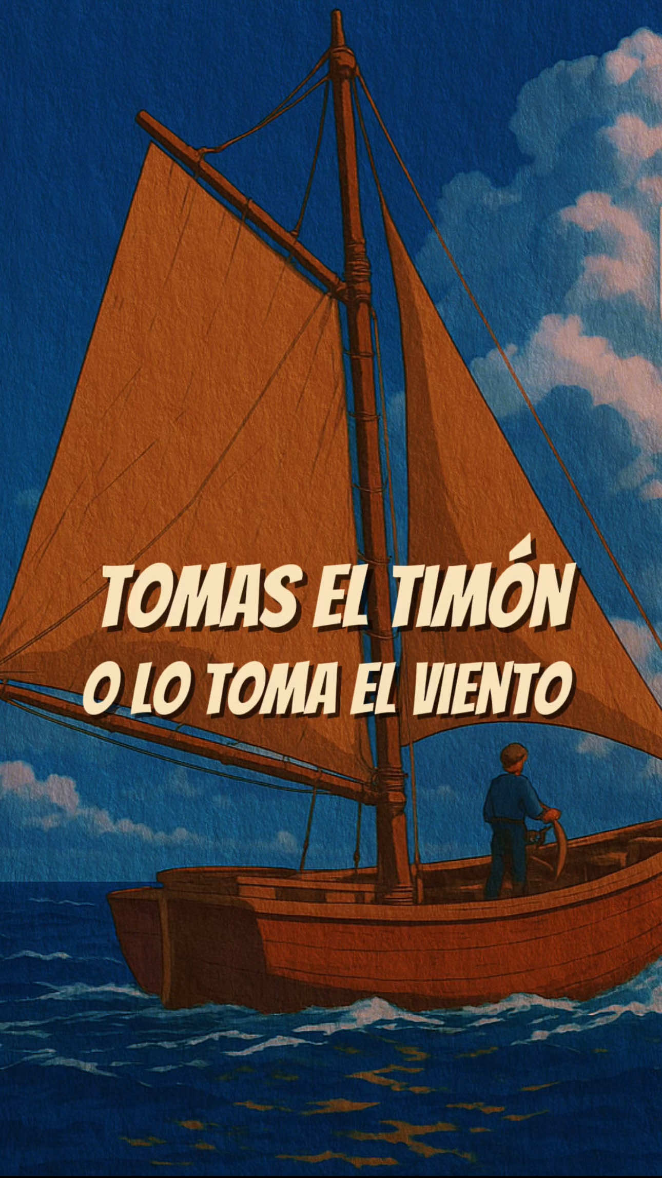No puedes controlar todo lo que pasa a tu alrededor. La vida trae tormentas, imprevistos y momentos que no elegiste. Pero siempre puedes elegir tu dirección, Tu actitud, Tu reacción. Ajustar tus velas es decidir no dejarte arrastrar por el viento… sino usarlo para llegar más lejos. Tú eres el capitán. Y tu destino no depende del clima, sino del coraje con el que tomas el timón. #mentefuerte #desarrollopersonal #mentalidaddel1 #frasesparareflexionar #legad2